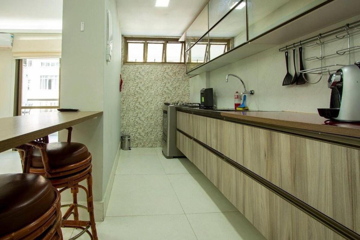 Flat Praia De Copacabana - Pe Na Areia Рио-де-Жанейро Экстерьер фото