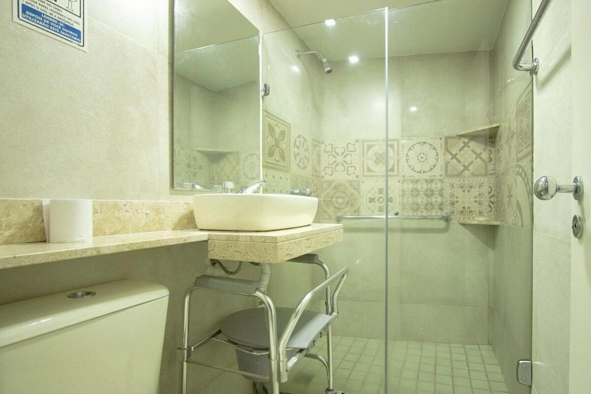 Flat Praia De Copacabana - Pe Na Areia Рио-де-Жанейро Экстерьер фото