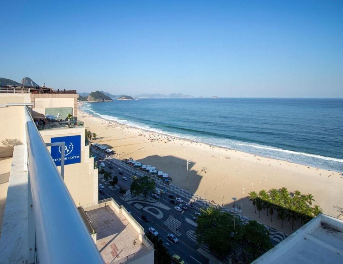Flat Praia De Copacabana - Pe Na Areia Рио-де-Жанейро Экстерьер фото
