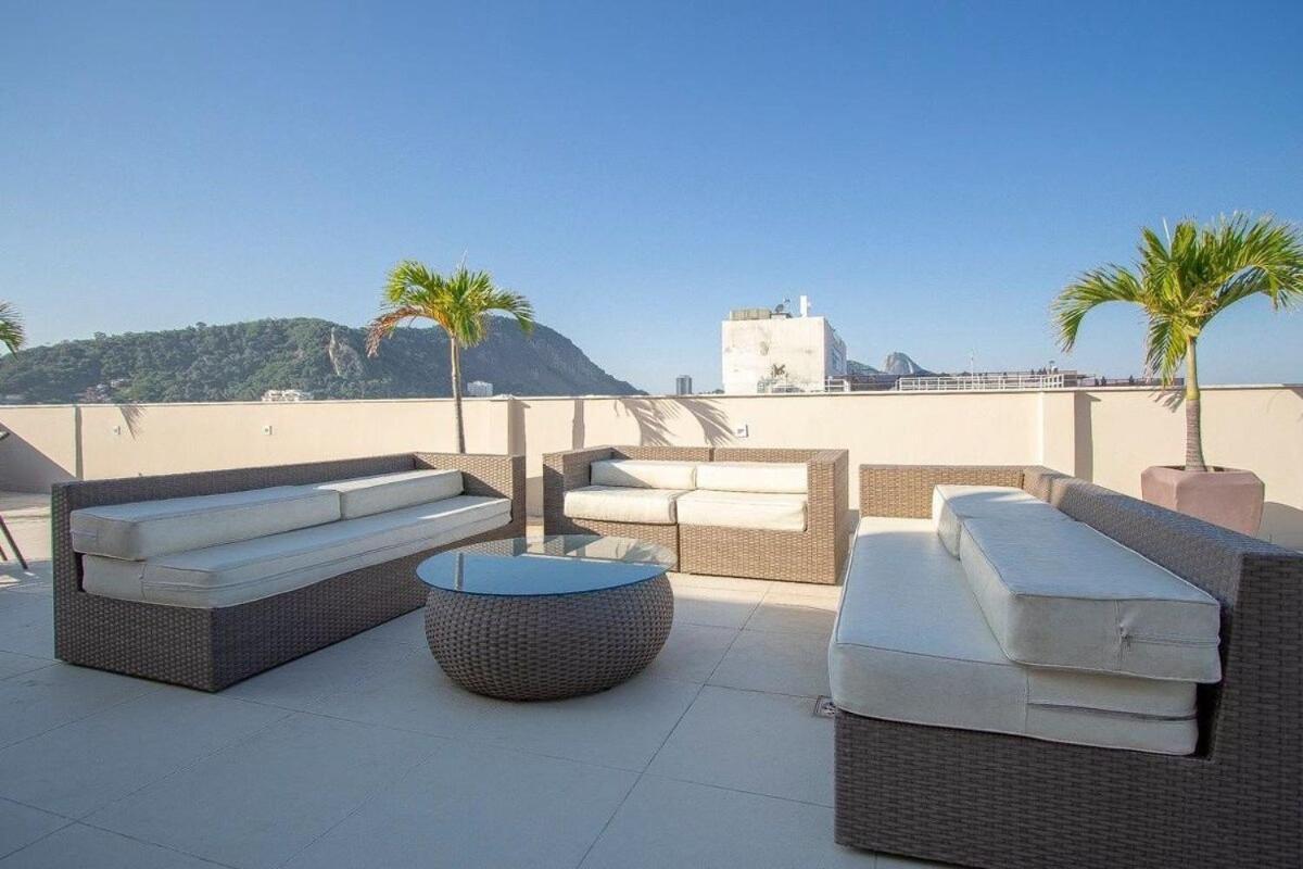 Flat Praia De Copacabana - Pe Na Areia Рио-де-Жанейро Экстерьер фото